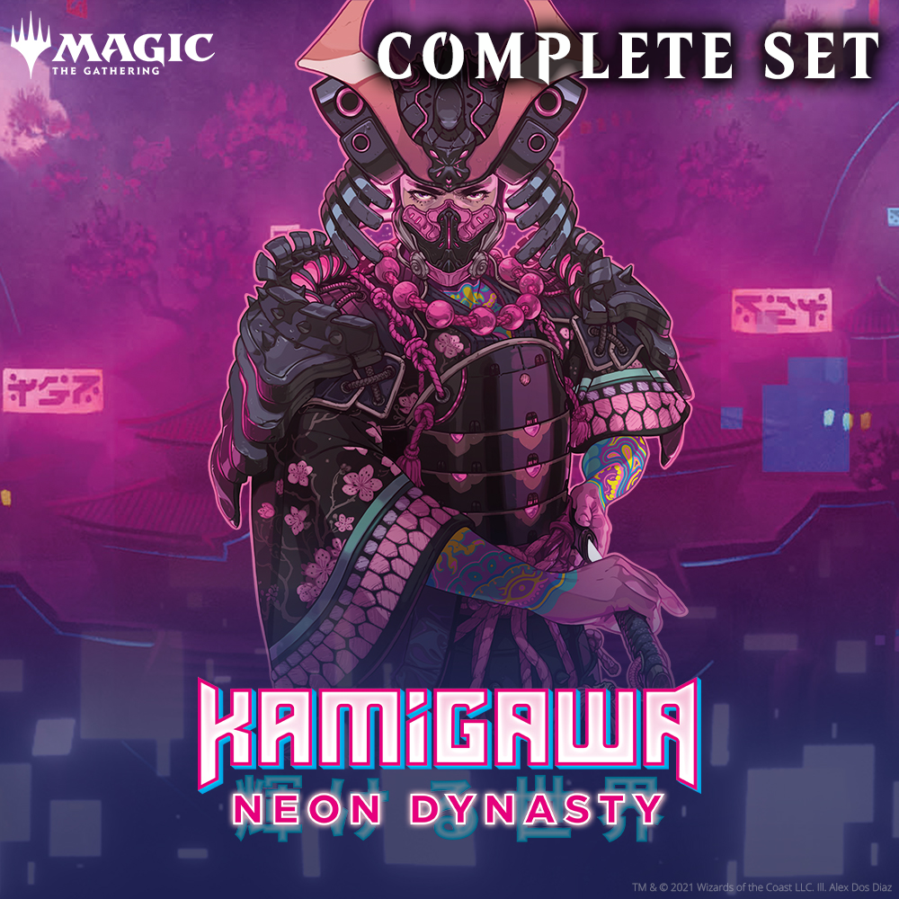 Kamigawa: Neon Dynasty Complete Set C/U/R/M (1x, 4x) – Paper or Plastic