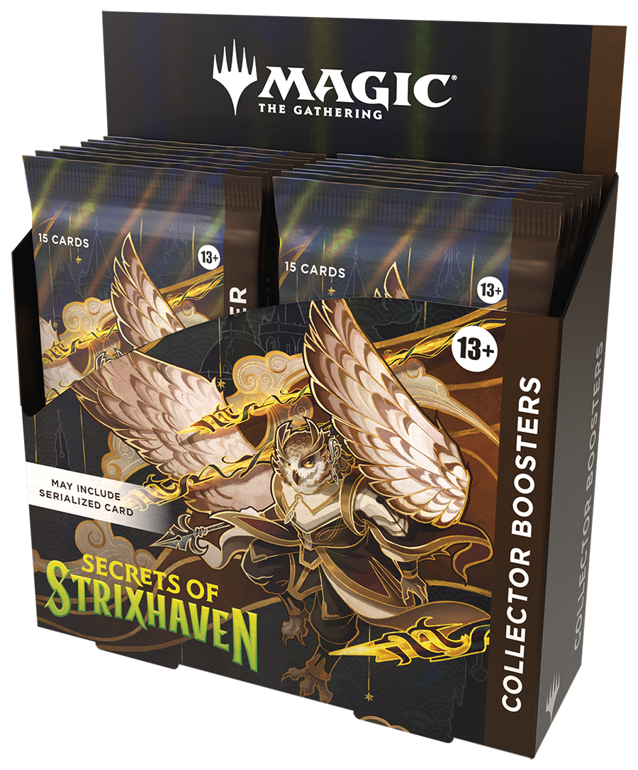Magic: The Gathering Secrets of Strixhaven Collector Booster Box (12 Packs) Paper or Plastic Magic: The Gathering Secrets of Strixhaven Collector Booster Box (12 Packs) Paper or Plastic